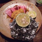 鳥茂 - 和牛とウニと謎のホイル…。中身は！