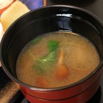 馳走 きむら - なめこの味噌汁