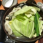 八剣伝 - かき味噌鍋