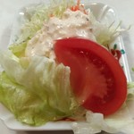 まるやま食堂 - セットのサラダ