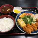 きよひら - カキフライ定食900円