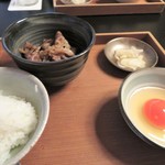 日本料理 きた川 - 食事　近江牛リブロースすき煮