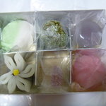 和菓子各種おまかせで注文