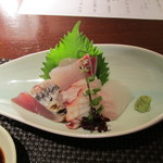 味すゞ亭 穏香 - 海の幸盛り合わせ