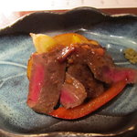 味すゞ亭 穏香 - 黒毛和牛ステーキです