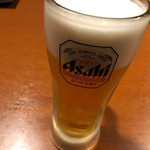 個室居酒屋 じどりや 一吟 - 生ビール（スーパードライ）