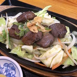 おいちゃんち - ハラミの鉄板焼き定食