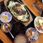 おいちゃんち - ハラミの鉄板焼き定食