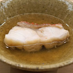 日本橋蛎殻町 すぎた - メヌケの酒蒸し