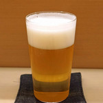 日本橋蛎殻町 すぎた - 生ビール