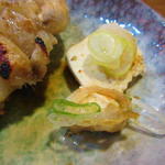 酒蔵 力 - 豆腐も豚足のタレで