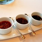 Lung King Heen - 豆板醤、XO醤、醤油