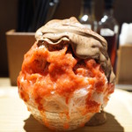 図星 はなれ - 濃厚生いちごチョコレートエスプーマ（880円）