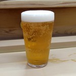 家庭料理 小川 - 生ビール