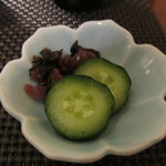 味すゞ亭 穏香 - 美味しかった香の物