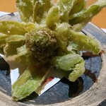 かっぽう寿 - ふきのとうの姿揚げ