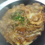 野田の元湯 - 料理写真:親子丼定食、卵は唐津市のみのり農場さんのからだにやさしい卵仕様してます。