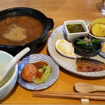 Art & Cafe Suisenzuki - 大和茶粥ランチ