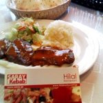 サライ - 日替ランチのトルコのハンバーグ。