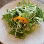 らいおん食堂 - シークワーサードレッシングのサラダ