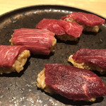 h Niku Zushi To Shukou Jugemu - 肉寿司