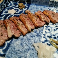 蕎麦懐石 無庵 - 炙り鴨。
