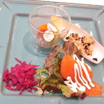 神戸クレープリー アモナ - 本日の前菜盛り合わせ