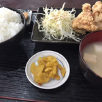 永井さん家のからあげ - 塩レモン唐揚げ定食