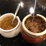 焼き鳥 ふじわら - 何ディップか、失念。お野菜と共に