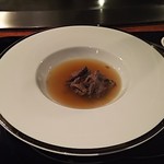 あざみ野うかい亭 - 牛テールのコンソメスープ