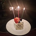 あざみ野うかい亭 - 誕生日ケーキ