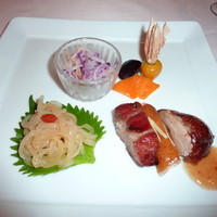 赤坂璃宮 赤坂本店 - 前菜　焼き物3種