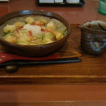 麺-BAR- KOMOAN - 『えびモチぶっかけ 870円なり』