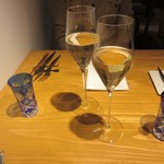 KOTARO Hasegawa DOWNTOWN CUISINE - スパークリングで♪