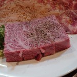 肉料理 大森 - 厚切り塩ロース