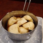 肉料理 大森 - にんにくオイル