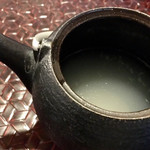 季より - 白濁した 蕎麦湯