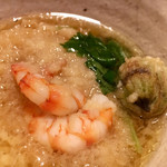 季より - プリッとした 車海老も 熱々 ♪  