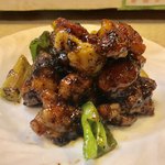 ゆたか - 鶏肉トウチ炒め