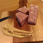 八坂のダイニング　HACHI - 鴨肉と豚のパテ