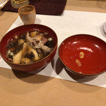 うを徳 - 猪肉、熊本県産筍、慈姑、