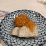 うを徳 - 長芋と海鼠子（このこ）