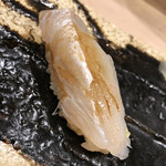 うを徳 - 平目昆布〆