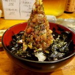 伊豆の味処　錦 - 鯵の叩き丼