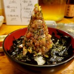 伊豆の味処　錦 - 鯵の叩き丼