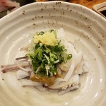 伊豆の味処　錦 - 烏賊のわた和え