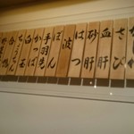 鳥しき - 部位表