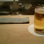 鳥しき - サッポロラガー瓶