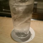 鳥しき - 天草水割り