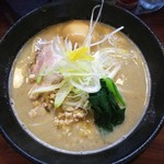 麺の風 祥気 - かぐら白湯そば(味噌)＠880